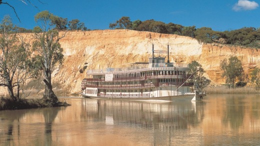 Murray Princess on the Murray River.