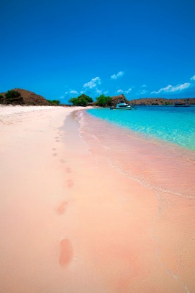 Pink Beach.