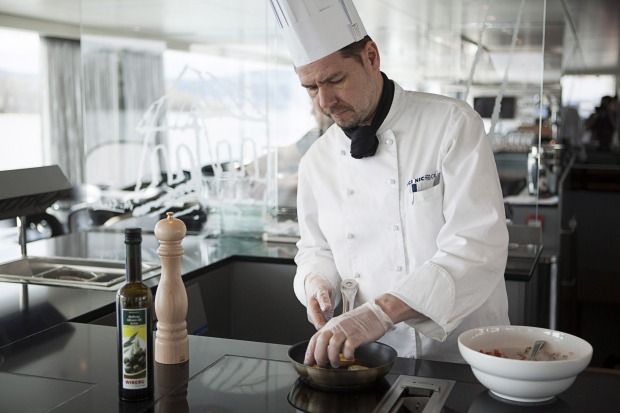 One of Scenic's chefs on board Scenic Jasper.