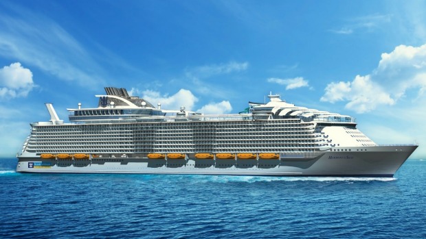 The Royal Caribbean Harmony of the Seas.