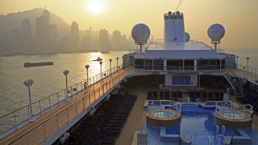 Azamara Quest in Hong Kong.