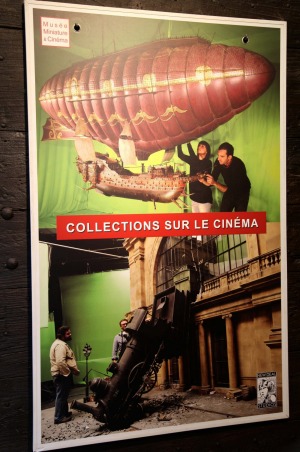 Poster for Lyon's Museum of Miniatures and Cinema.