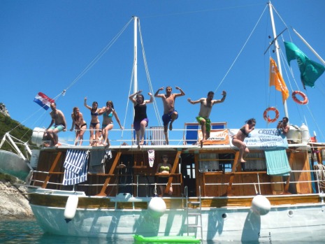 Ridiculously fun: BusAbout's Sail Croatia trips are suited to those who have inclination to get on board one of those ...