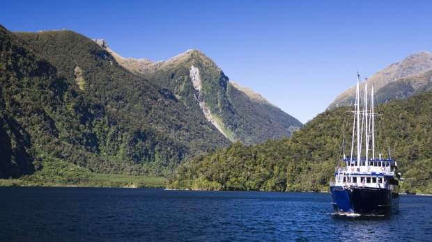 Stunning surroundings: Doubtful Sound.