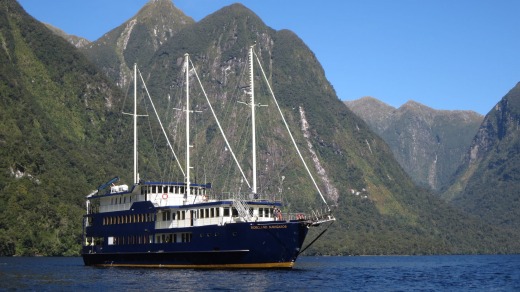 Fiordland Navigator on Doubtful Sound.