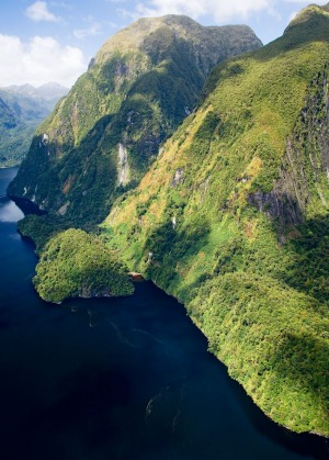 Doubtful Sound Fiordland National Park South Island.