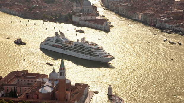 Seabourn Odyssey in Venice.