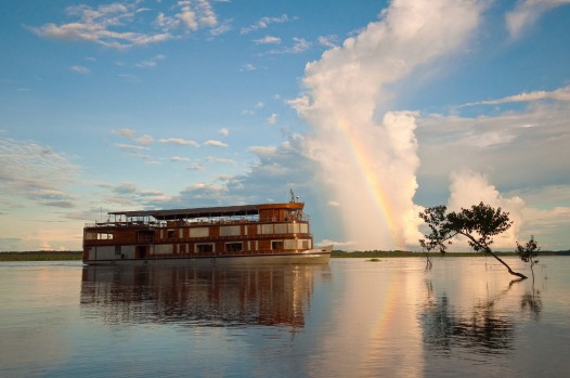 AMAZON: Some smaller ocean-going vessels and many river-cruise ships visit various parts of the Amazon (and Rio Negro) ...