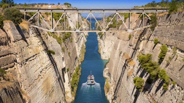 Corinth canal.