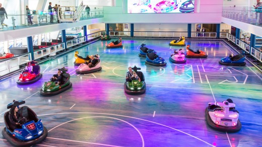 Dodgems at SeaPlex onboard Anthem of the Seas.