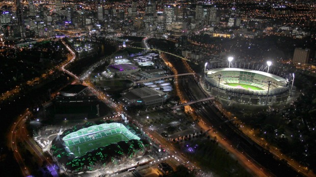 The MCG moved to its present site in 1853.