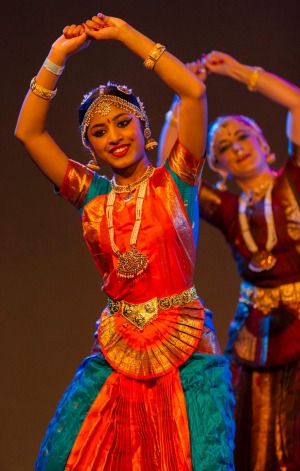 Students at Dance Ihayami, Edinburgh Mela.