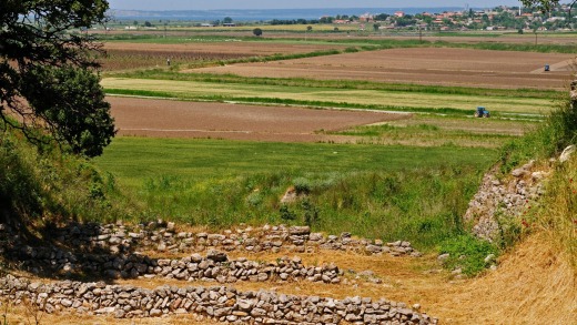 Troy Historic Site, Biga Peninsula Turkey.