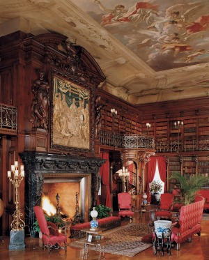 Biltmore's library.