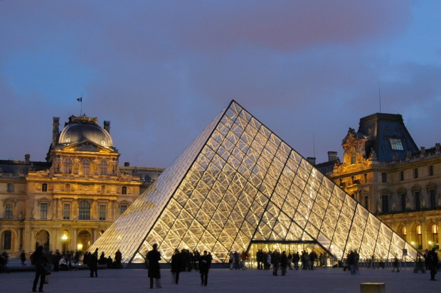 The Louvre Museumin Paris.