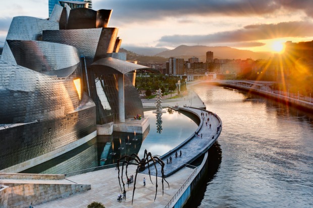 Frank Gehry's Guggenheim, Bilbao.