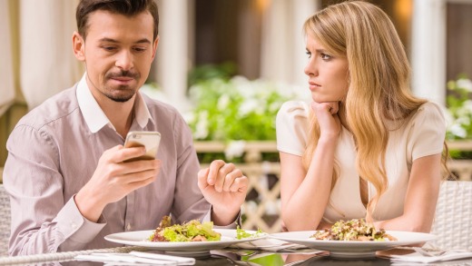 Should adults who can't stop looking at their phones be banned from restaurants too?