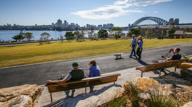 Sydney's newest vantage point for the New Year's Eve fireworks.