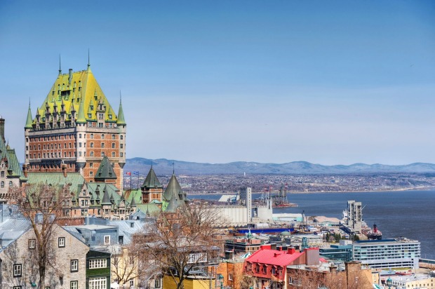 OLD QUEBEC, CANADA: The 17th century Old City of Quebec Site is a delightfully distinctive old city quite unlike ...