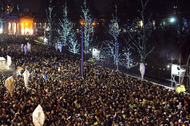 EDINBURGH: Ring in a new year at Edinburgh's Hogmanay New Year's Eve festival.