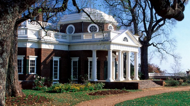 Thomas Jefferson's Monticello, Virginia.