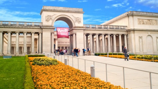 California Palace of the Legion of Honor in Lincoln Park.