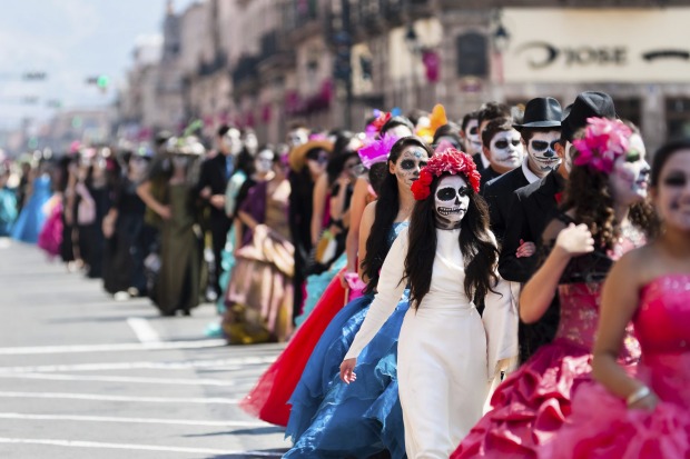DAY OF THE DEAD, MEXICO: An intriguing amalgamation of Spanish Catholic tradition and Aztec ritual, this festival, held ...