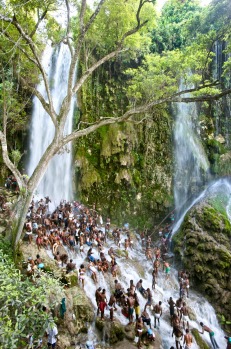 SAUT D’EAU VOODOO FESTIVAL, HAITI: Each July, swarms of Haitians trek down a series of treacherous dirt tracks to gather ...