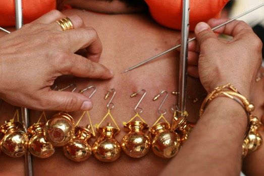 THAIPUSAM, SOUTH INDIA/MALAYSIA: Staged during the tenth month of the Hindu calendar, Thaipusam is an eye-watering ...