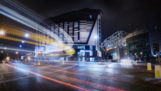 Hotel Football exterior, Manchester.