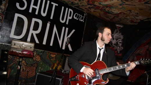 Live music at the Double Down Club in Las Vegas.