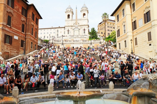 The Spanish Steps in Rome are just plain old steps. No ornate decorations. No stunning views. And yet they're packed ...