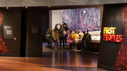First Peoples exhibition at Bunjilaka, Melbourne Museum.
