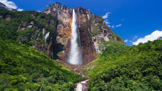 Angel Waterfall, Canaima National Park, Venezuela.