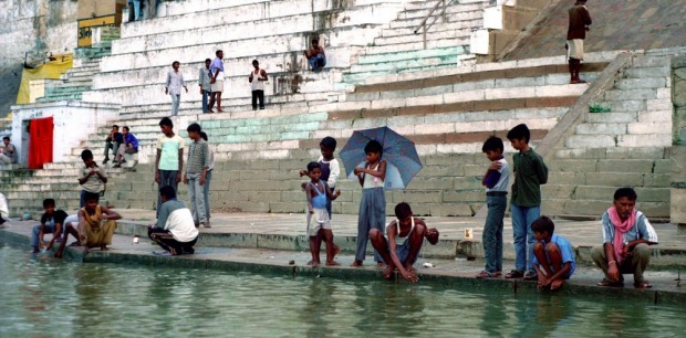 Varanasi, India: Situated on the west bank of the Ganges, Varanasi - also known as Benares - is an important holy city ...