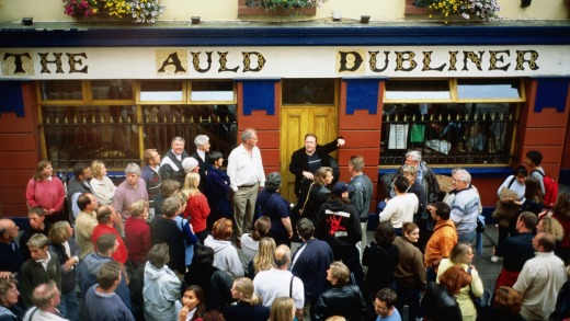 In Ireland, head to a pub and it won't take long before you're mixing with the locals.