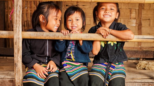 Locals in Laos.