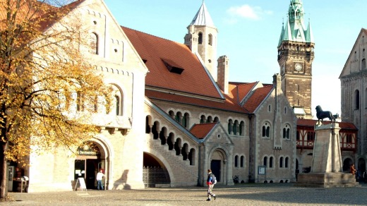 Braunschweig Burgplatz or Castle Place.