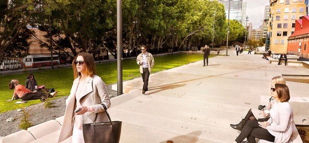 Sydney's new urban hub: The Goods Line.