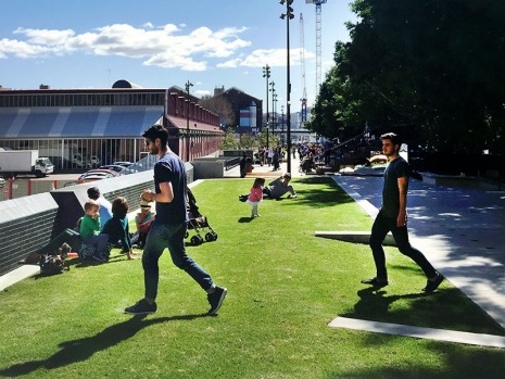 Sydney's new urban hub: The Goods Line.