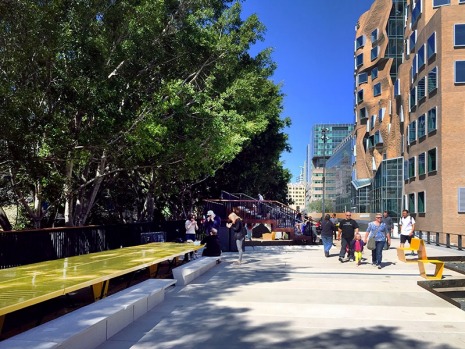 Sydney's new urban hub: The Goods Line.