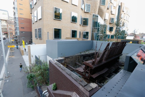 The former goods line iin Ultimo which is a renovation of an old railway line designed to connect Sydney Central Station ...