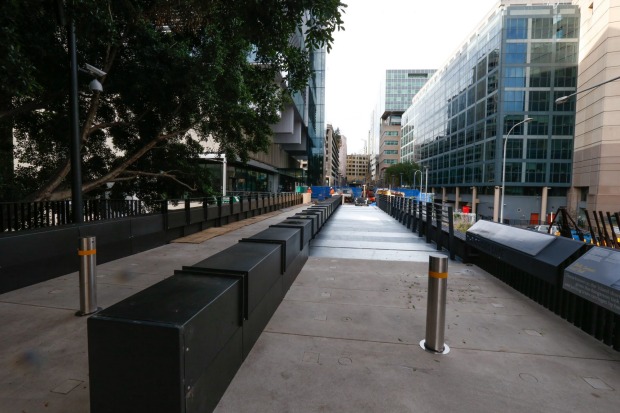 The former goods line in Ultimo which is a renovation of an old railway line designed to connect Sydney Central Satation ...