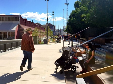 Sydney's new urban hub: The Goods Line.