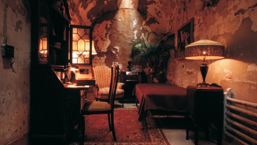 Al Capone's cell at Eastern State Penitentiary was a cut above the average prisoner accommodation.