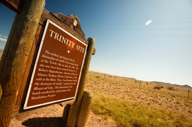 Los Alamos, New Mexico: High on a plateau, the very existence of Los Alamos was a carefully guarded secret for many years.