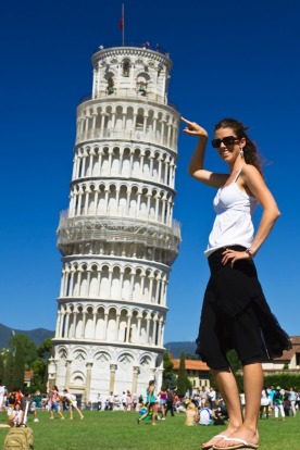 The Leaning Tower of Pisa: Yes, you may have to battle thousands of people taking 'hilarious' selfies.