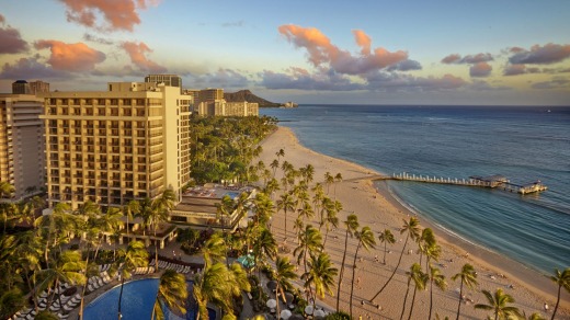 Alii tower at Hilton Hawaiian Village.