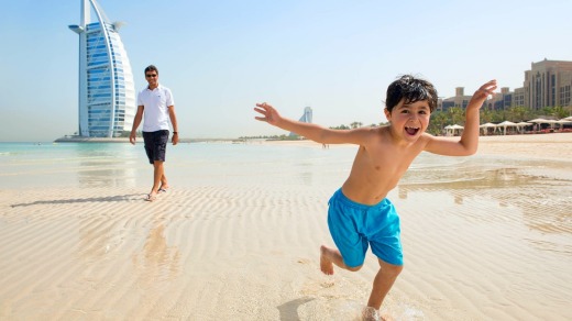 Private beach Dubai.