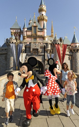 Old-timers Mickey and Minnie Mouse still have pulling power with the under-10s.